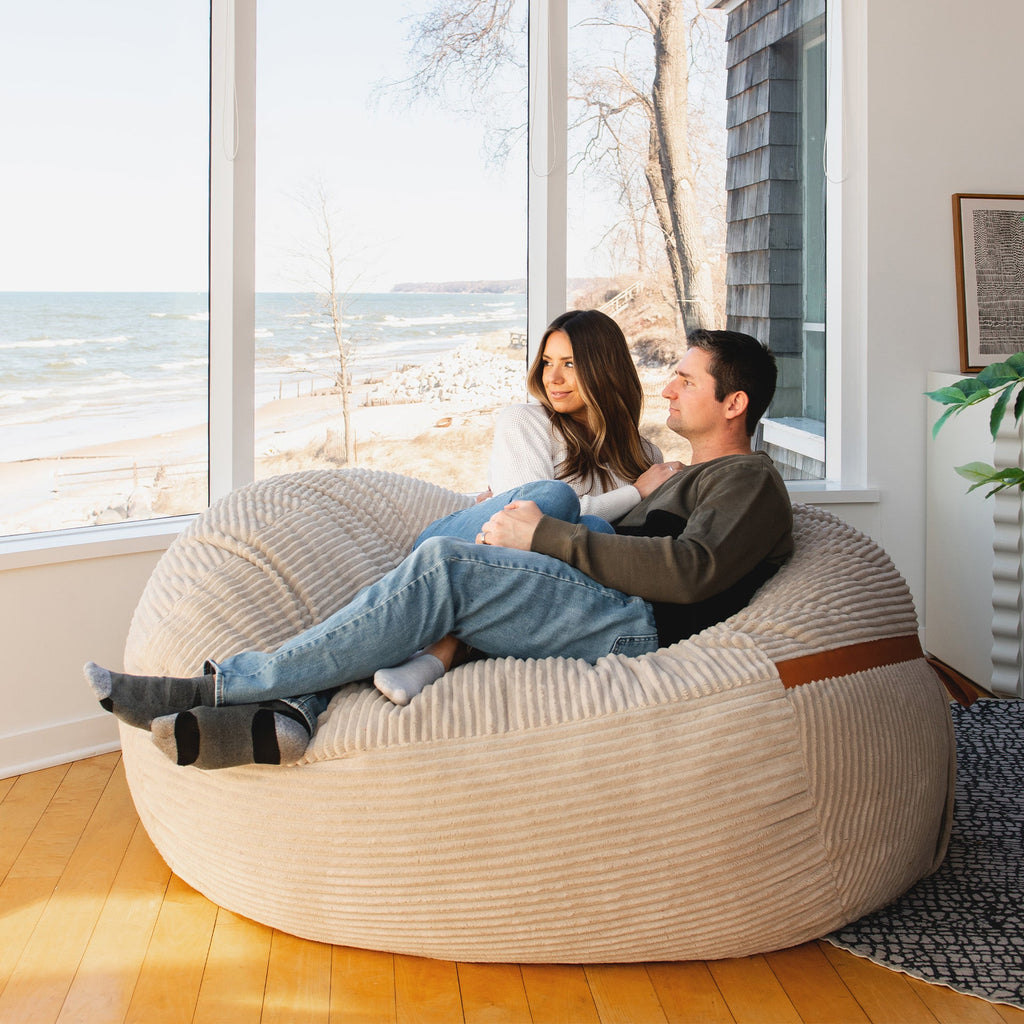 Fuf® 7Ft Foam Bean Bag