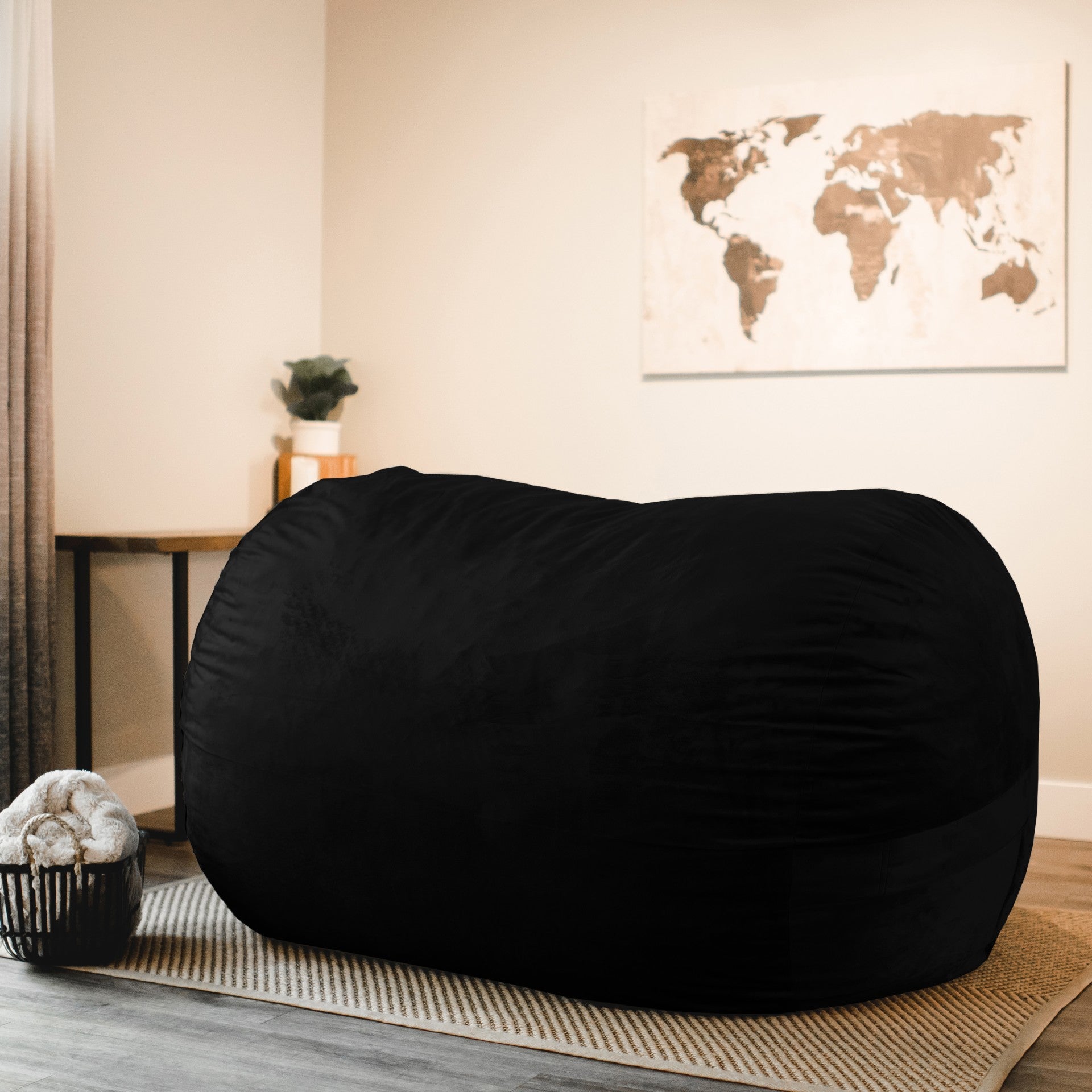 Fuf® 7Ft Foam Bean Bag
