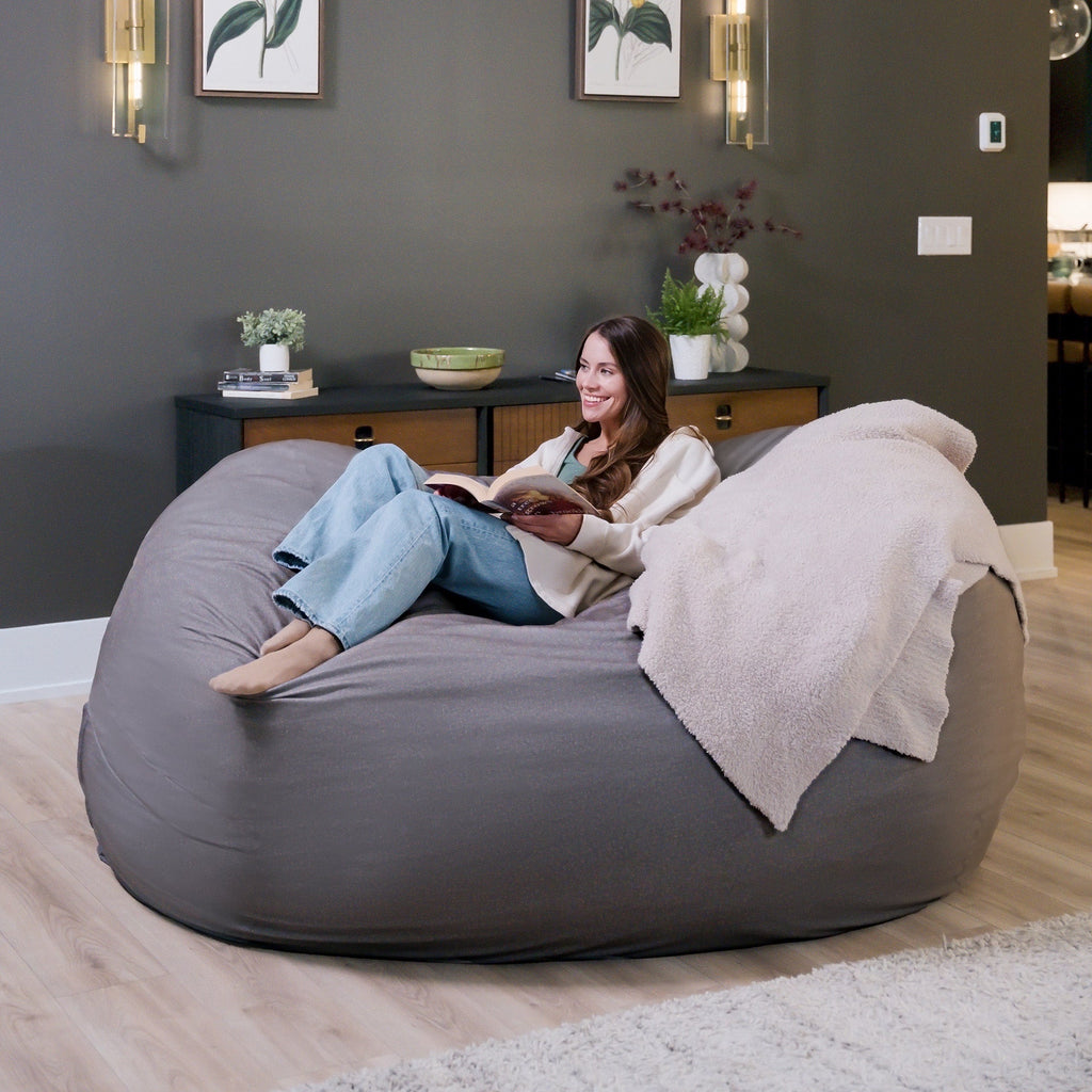 Fuf® 7Ft Foam Bean Bag