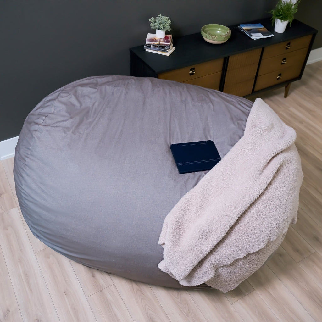 Fuf® 7Ft Foam Bean Bag