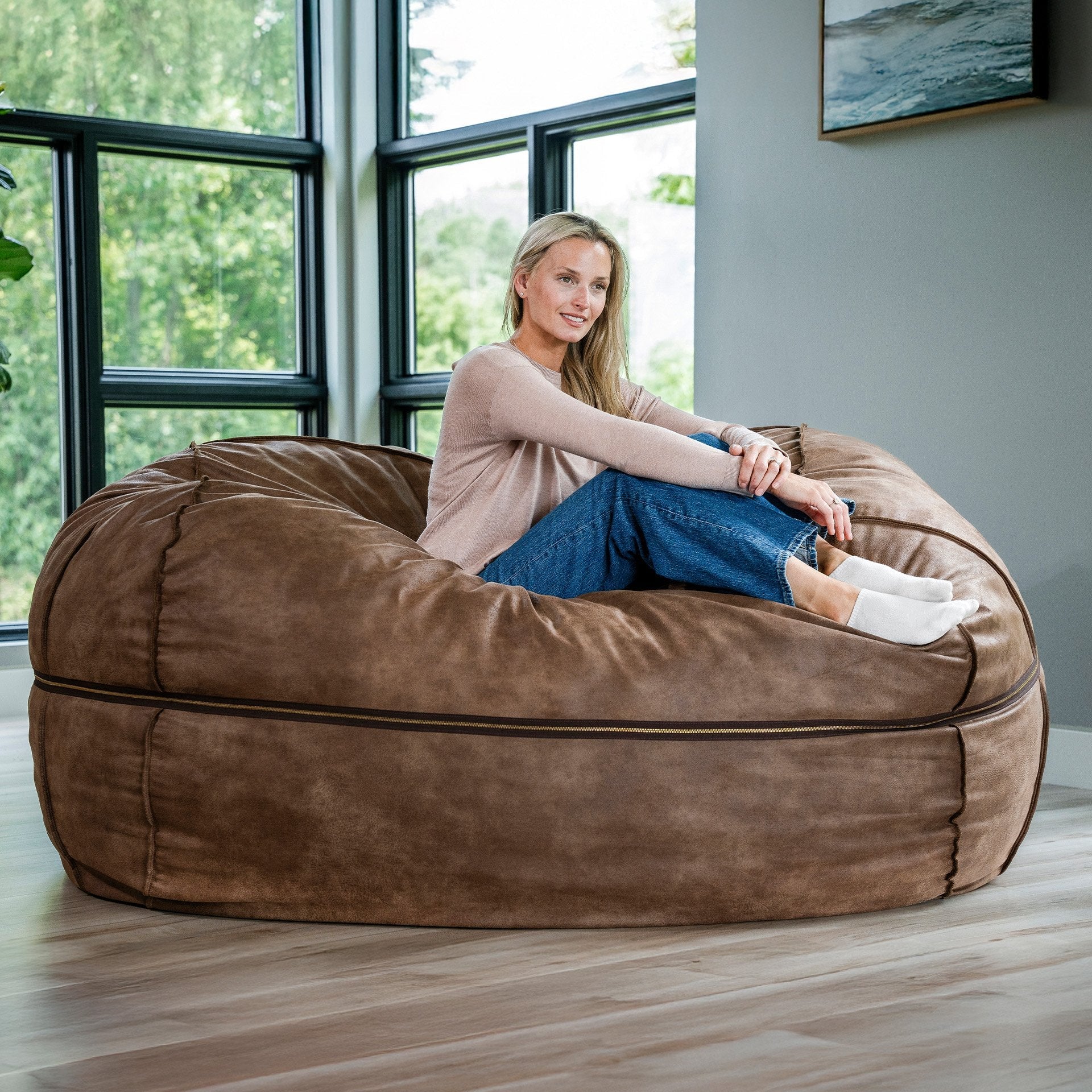 Fuf® 8Ft Giant Bean Bag