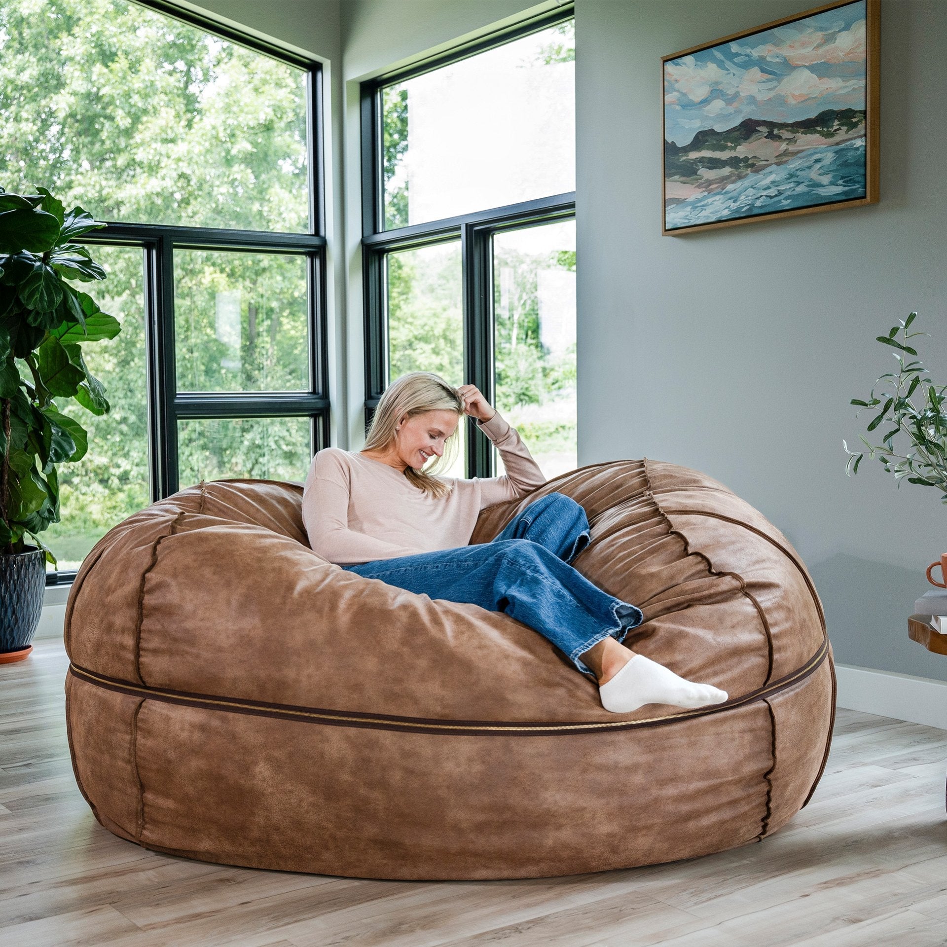 Fuf® 8Ft Giant Bean Bag