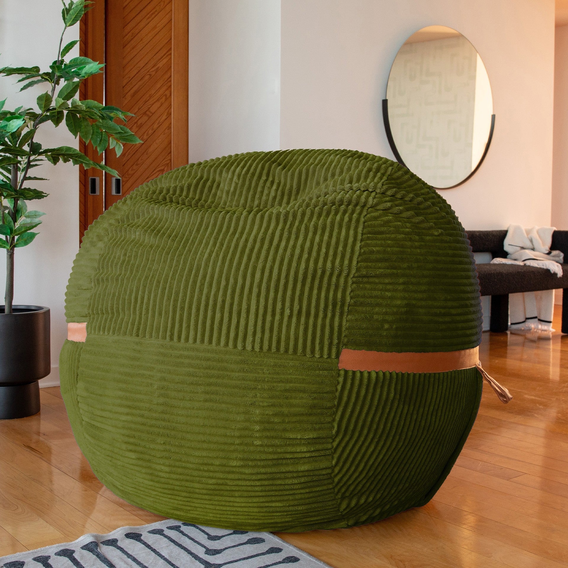 Fuf® 5Ft Foam Bean Bag