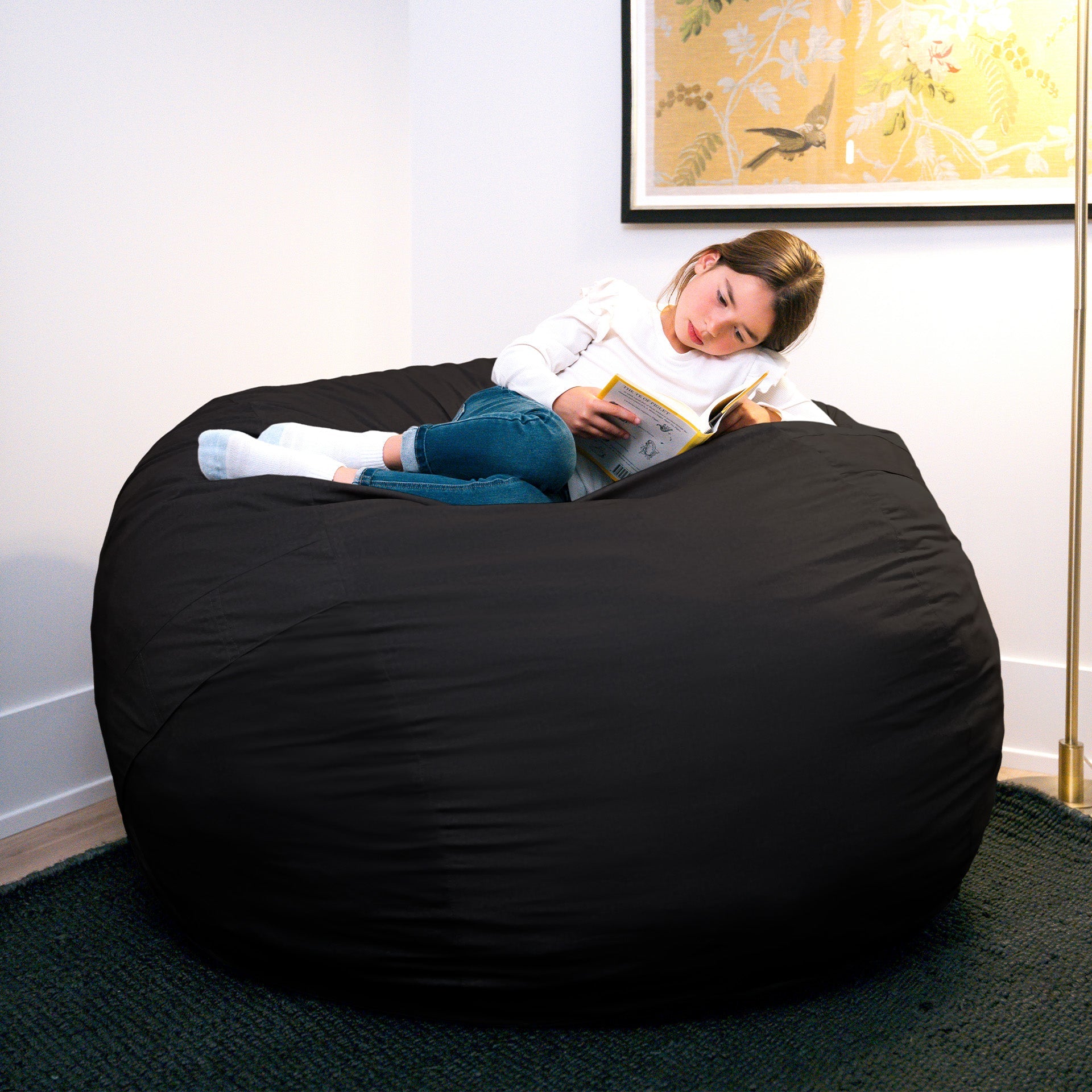 Fuf® 5Ft Foam Bean Bag