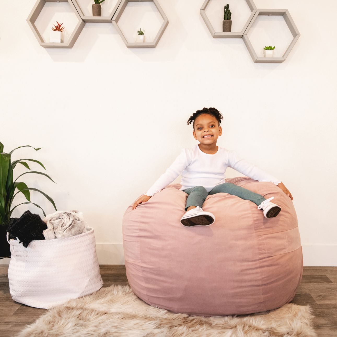 Fuf® 4Ft Foam Bean Bag