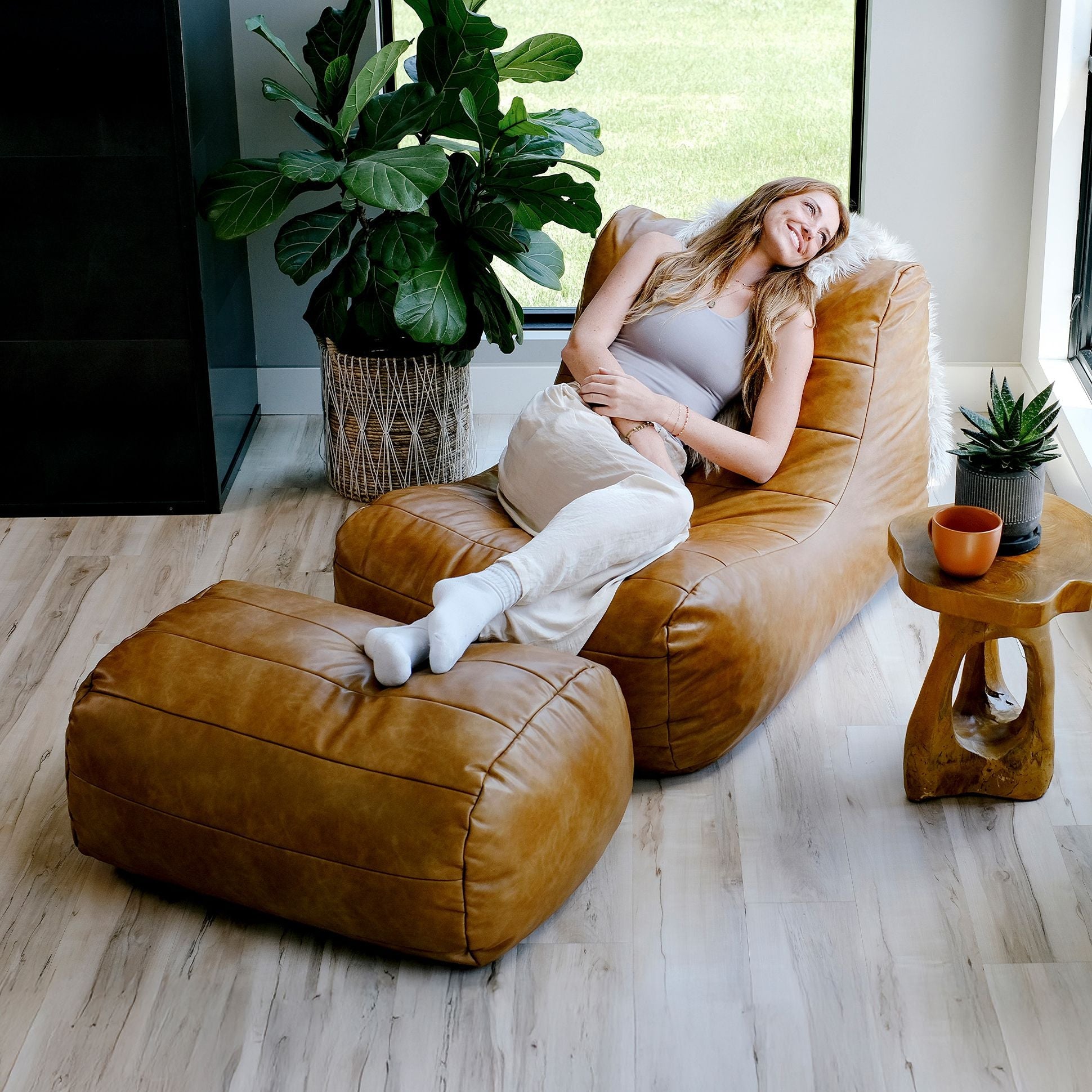 Modora® Chair and Ottoman Bundle