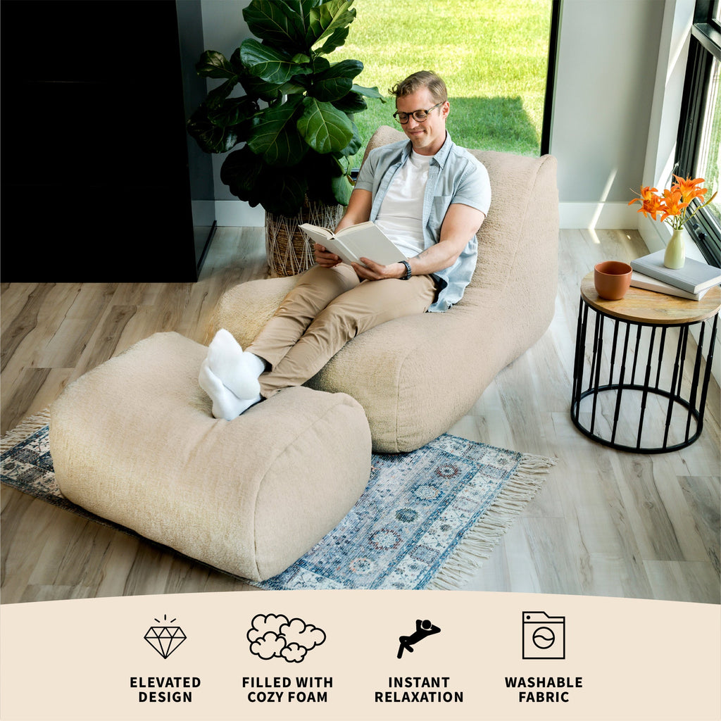 Modora® Chair and Ottoman Bundle