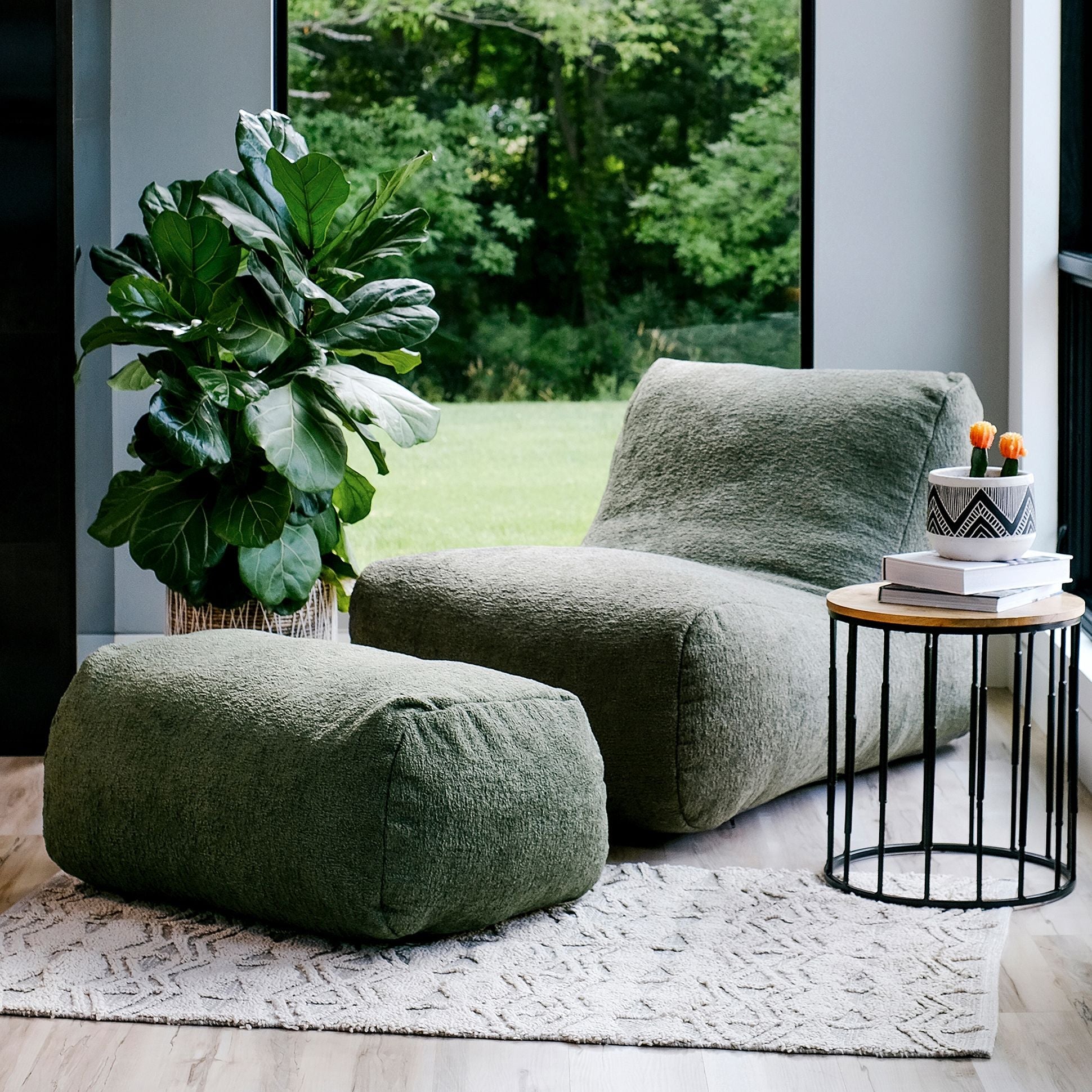 Modora® Chair and Ottoman Bundle