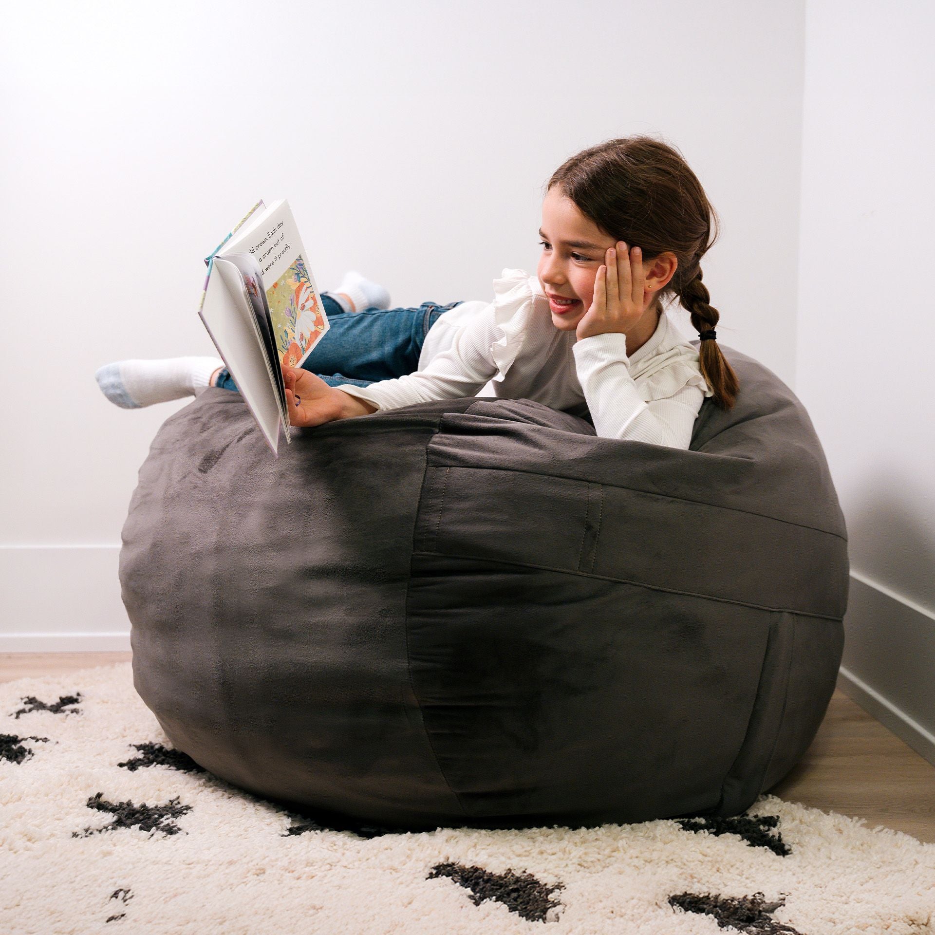 Fuf® 3.5Ft Foam Bean Bag