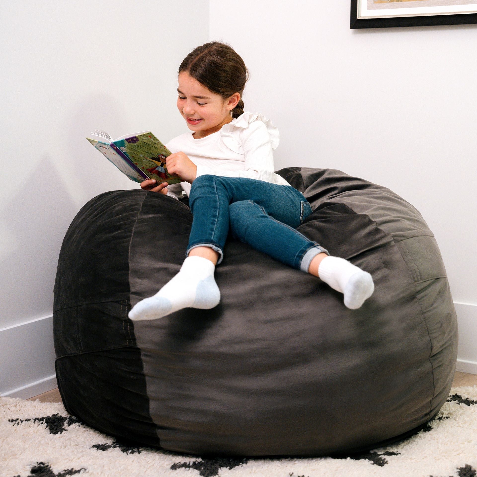 Fuf® 3.5Ft Foam Bean Bag