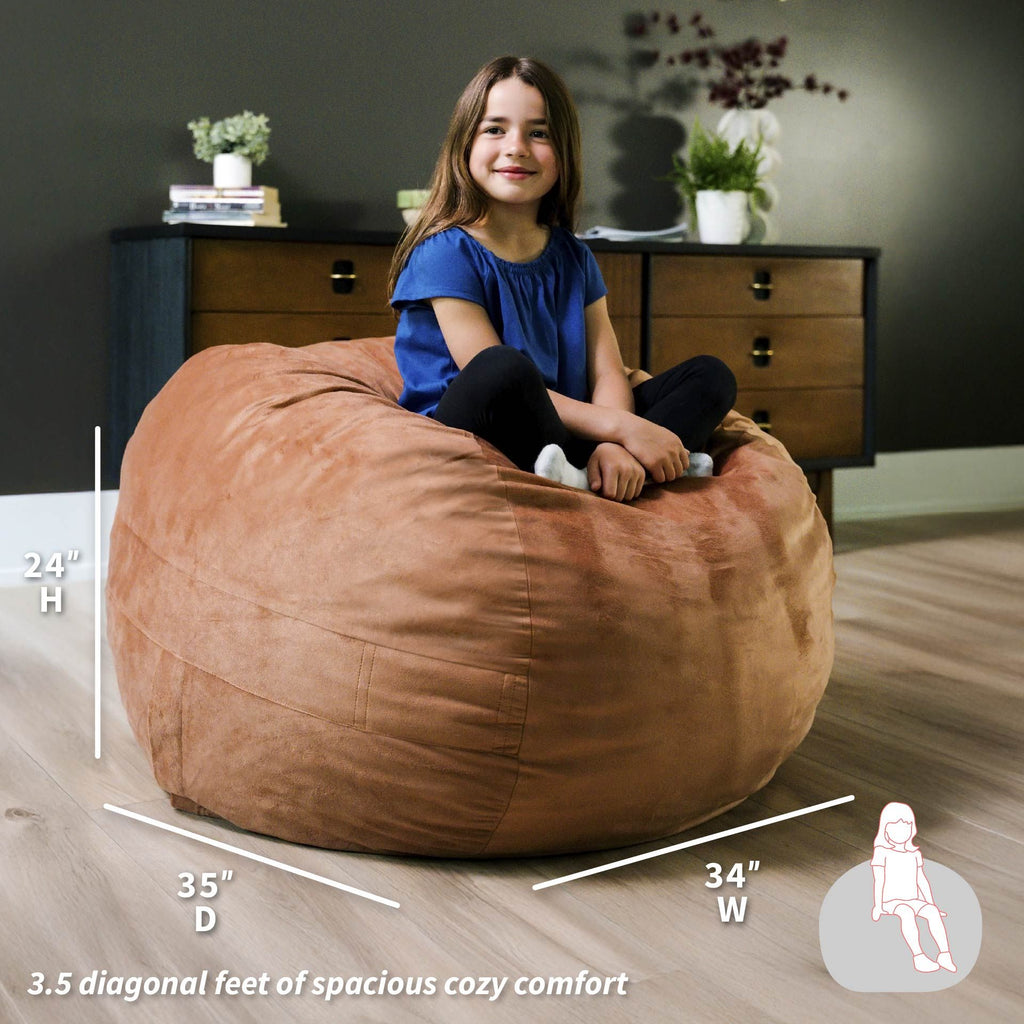 Fuf® 3.5Ft Foam Bean Bag