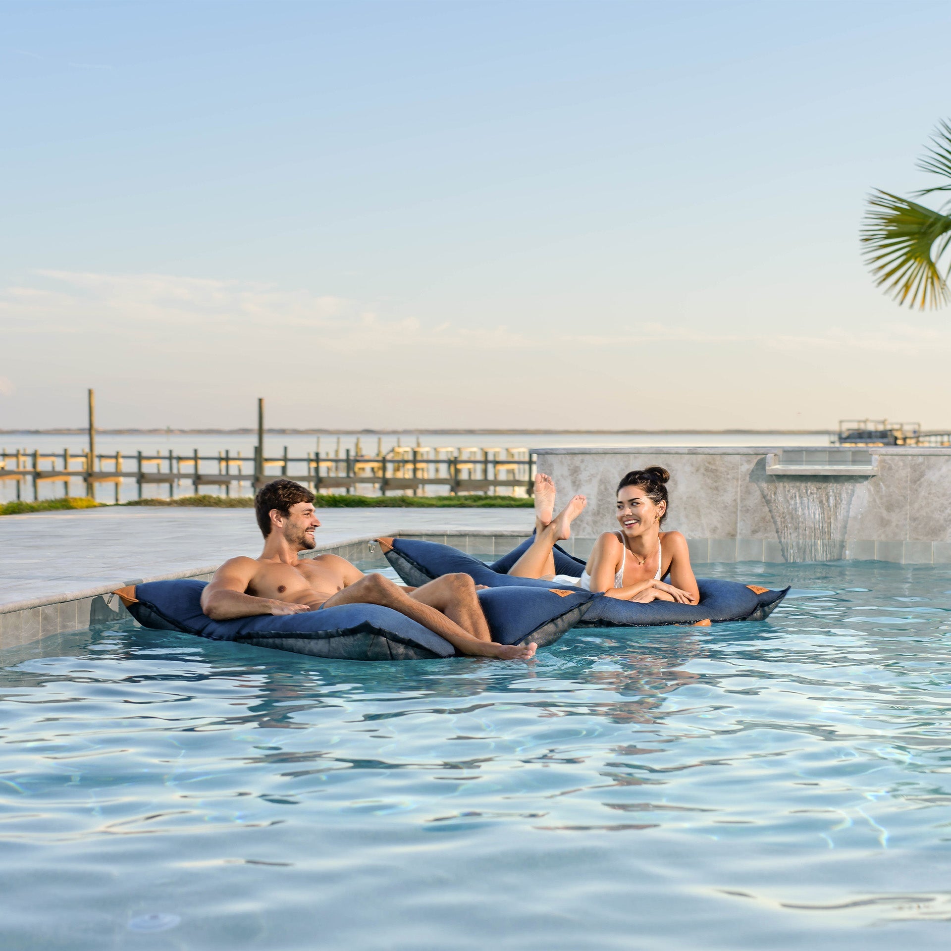 Lux Lagoon Lounger with Sunbrella® Fabric