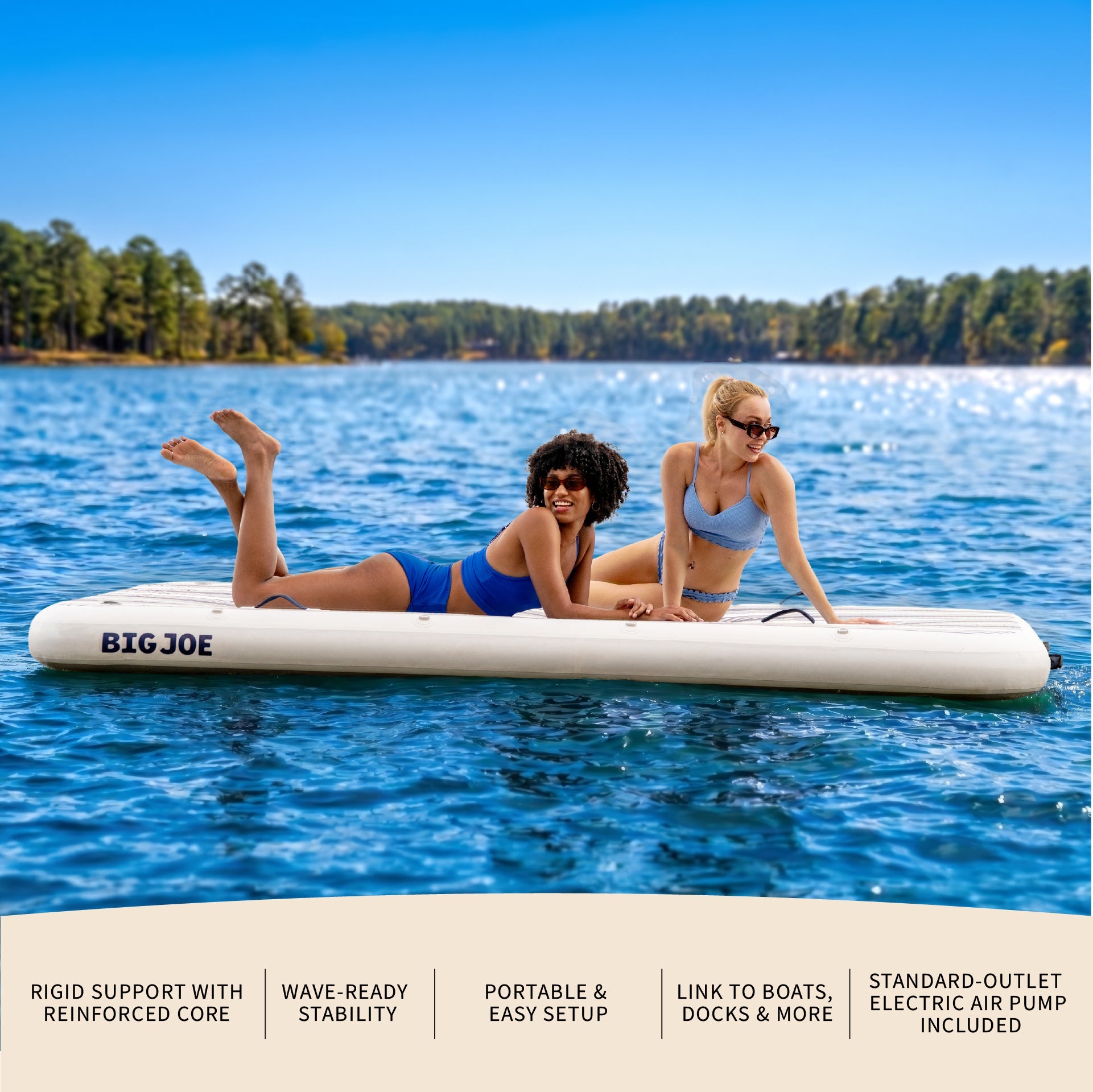 TidalJoy™ Rectangle Inflatable Dock