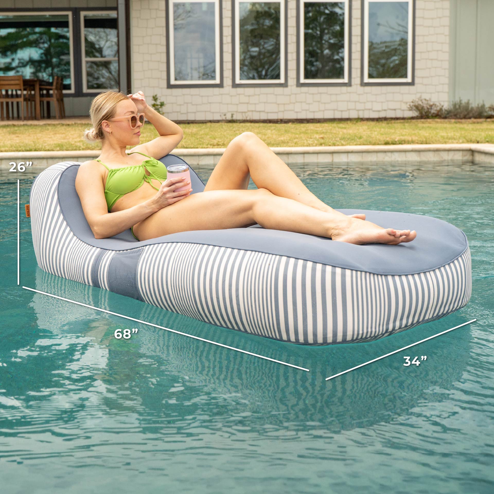 Dryside™ Lounger Inflatable Pool Float