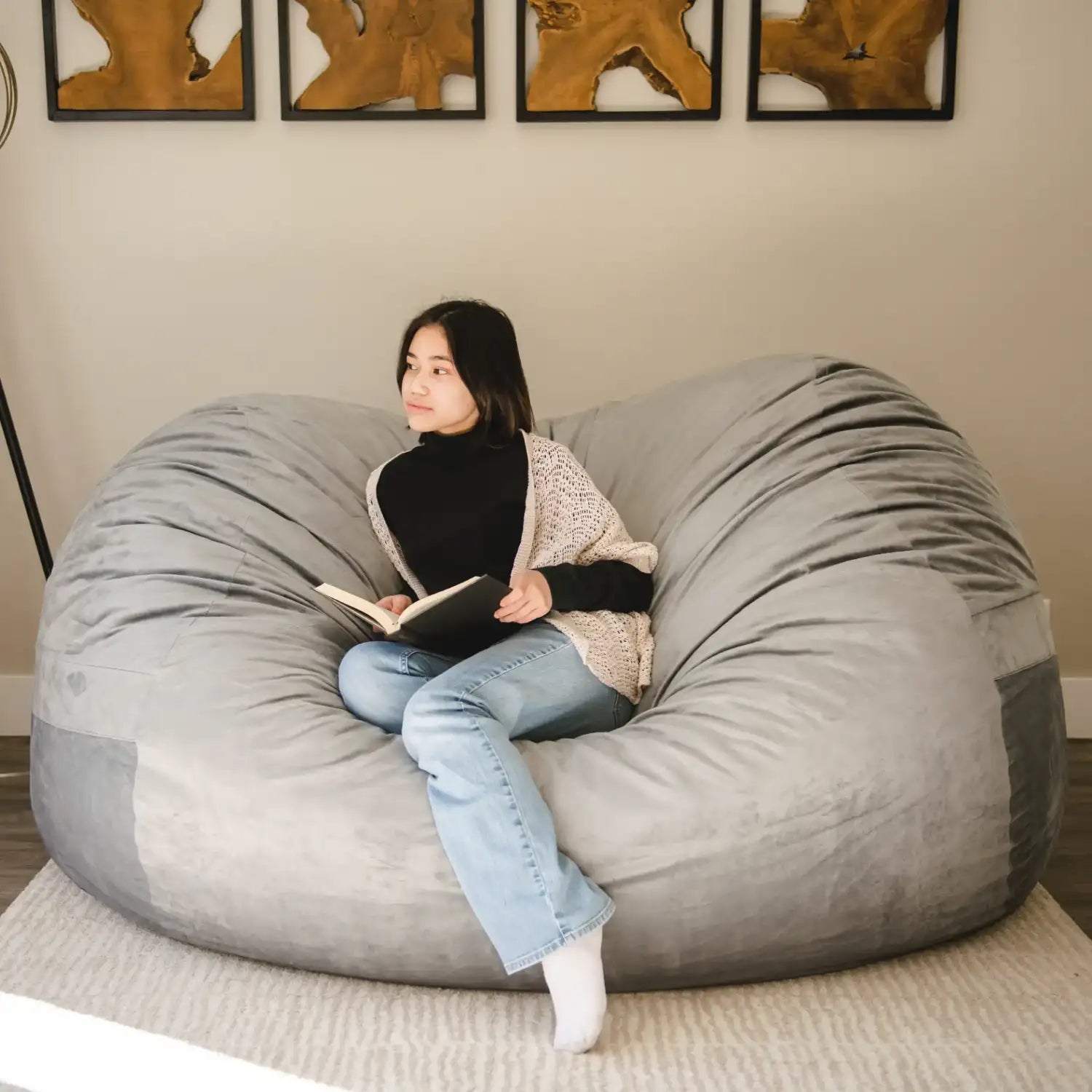 Fuf® 8Ft Giant Bean Bag